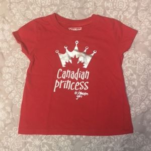 12M OshKosh Canada tee